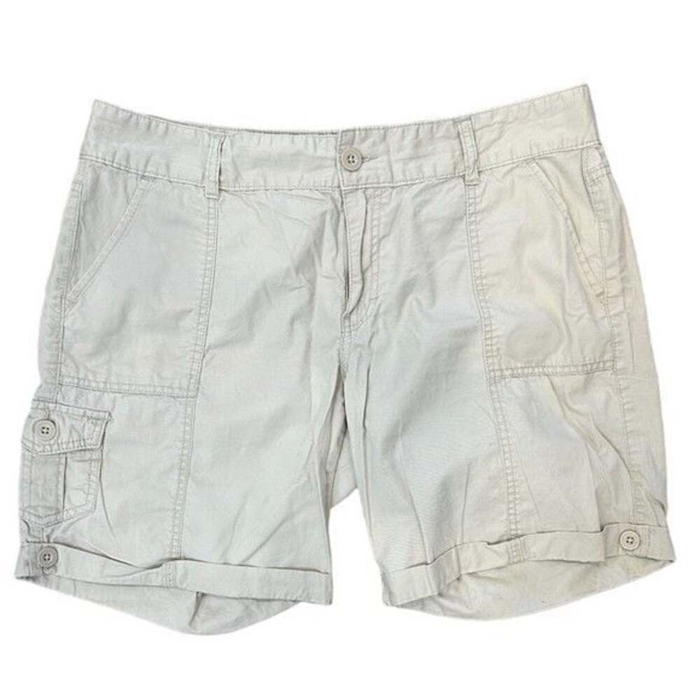 Calvin Klein Jeans Women’s Khaki Cargo Shorts Size 10